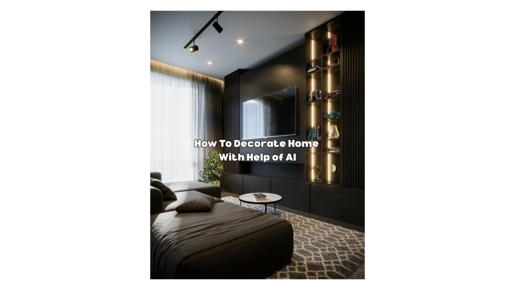 How To Decorate Home With Help of AI